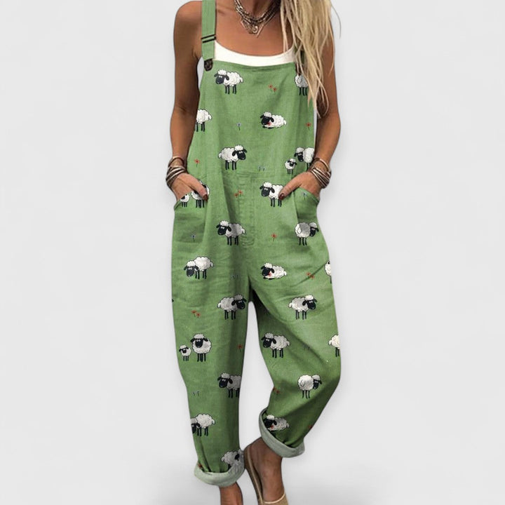 Wygodny Kombinezon w Print