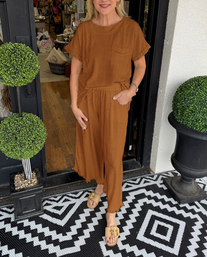 Wiedeń | Elegancki Luźny Zestaw