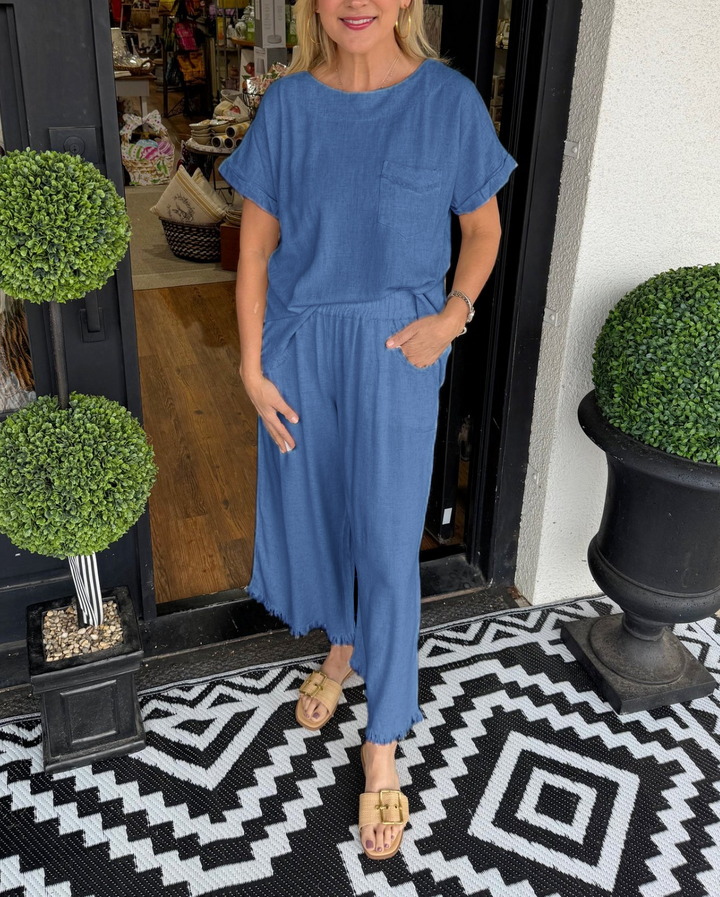 Wiedeń | Elegancki Luźny Zestaw