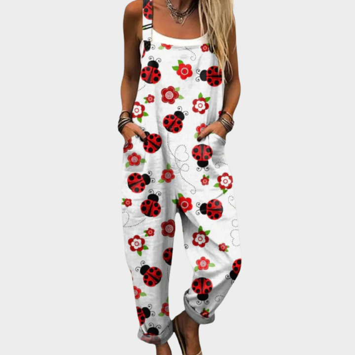 Wygodny Kombinezon w Print