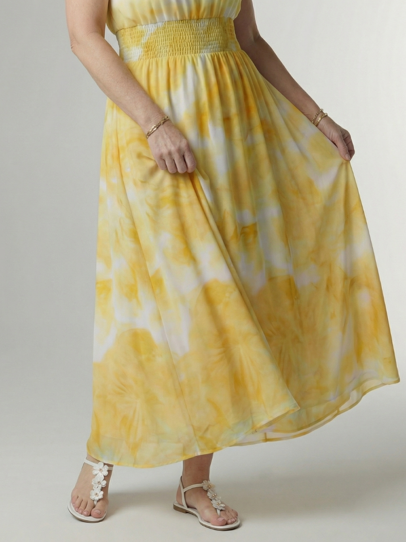Martyna | Sukienka Midi Halter
