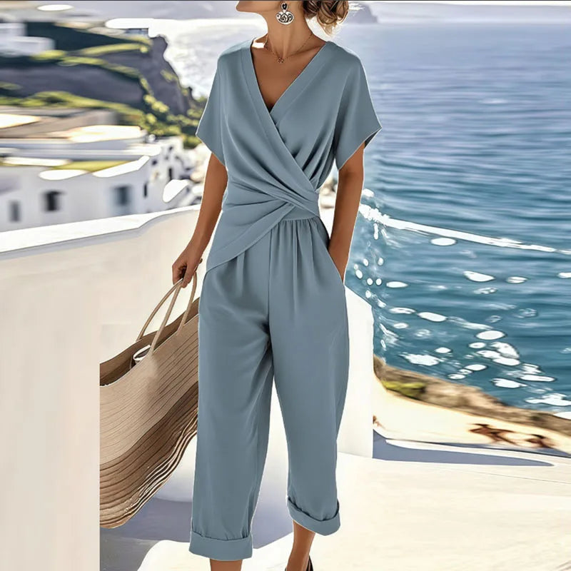 Katarzyna | Elegancki Komplet Dwuczęściowy