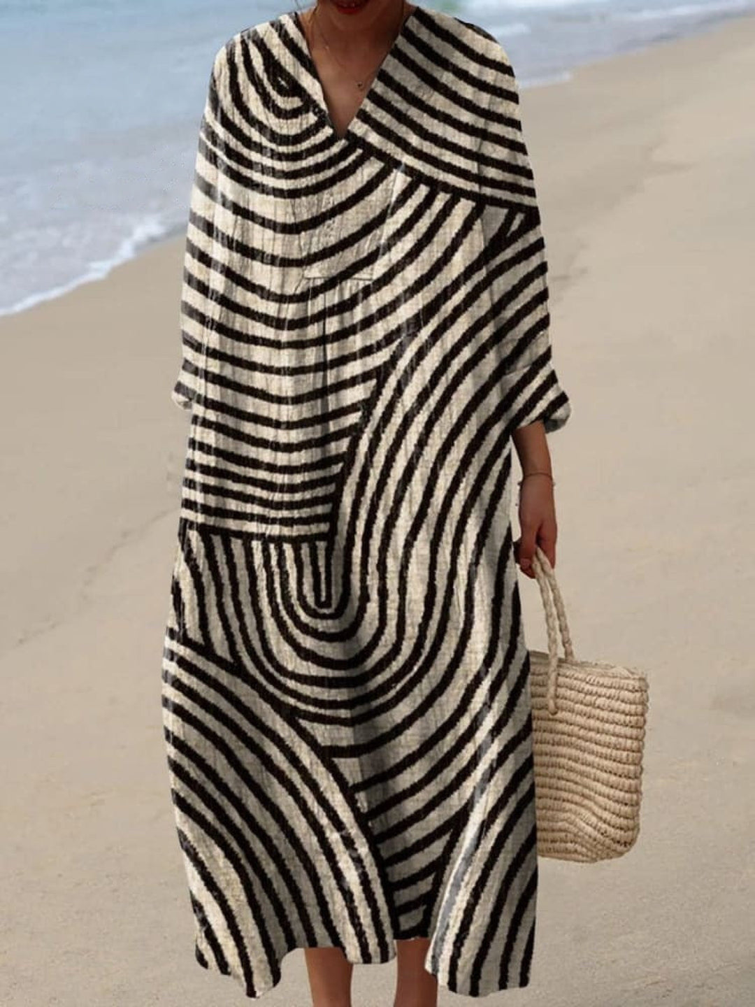 Jinte – Sukienka Graficzna